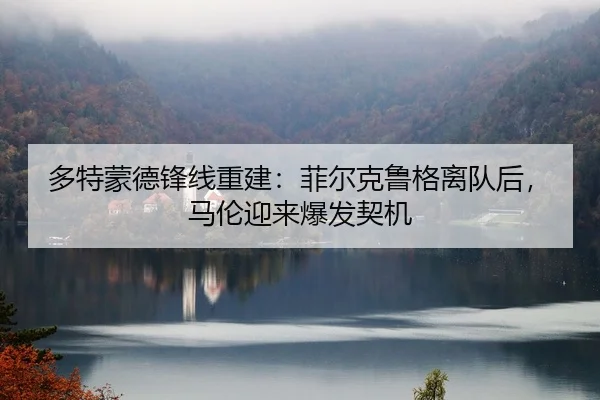 多特蒙德锋线重建：菲尔克鲁格离队后，马伦迎来爆发契机